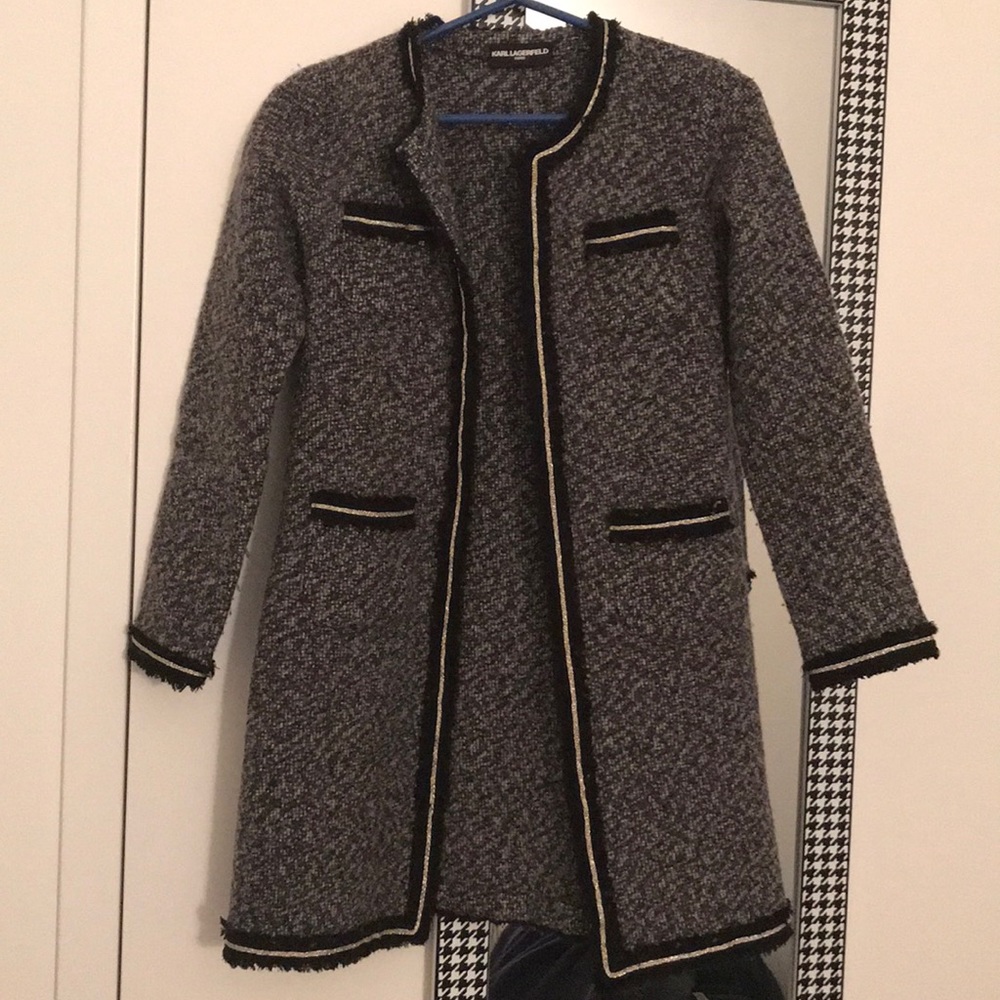 Karl Lagerfeld wool coat